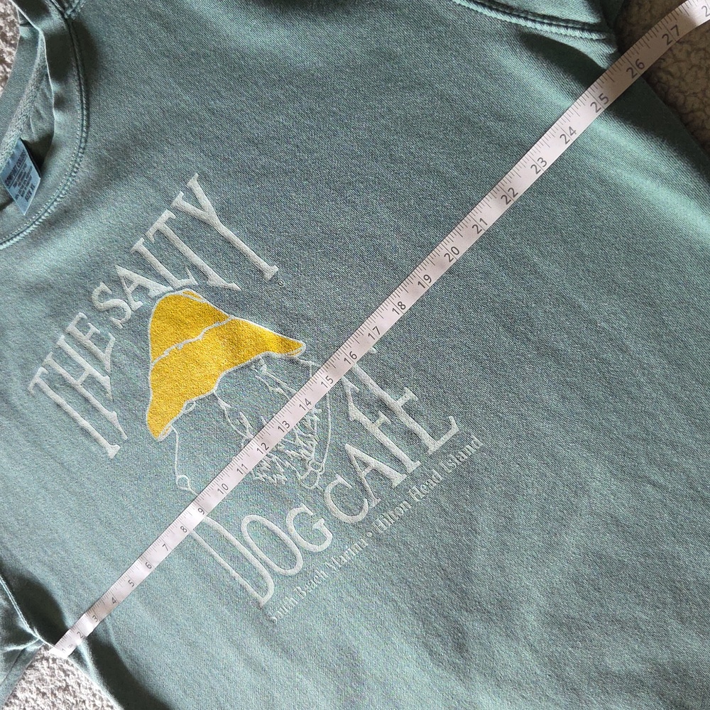 The Salty Dog Cafe Hilton Head Long Sleeve Graphic Crew Sweatshirt Pullover - Picture 6 of 8